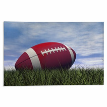 Rugby Ball - 3D Render Rugs 60254011