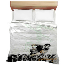 Rugby Player Football Poster Bedding 20658039