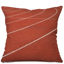 Running Track Curve Pillows 64775116