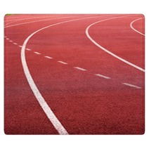 Running Track For In The Stadium. Rugs 56779835