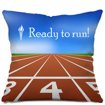Running Track Pillows 54992684