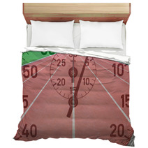 Running Tracks With Stop Watch Bedding 61652603