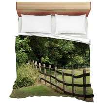 RURAL COUNTRYSIDE RUSTIC FENCE Bedding 68805036