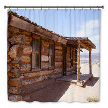Rustic Log Cabin Bath Decor 42683399