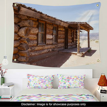 Rustic Log Cabin Wall Art 42683399