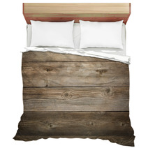 Rustic Weathered Wood Background Bedding 63724967