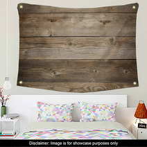 Rustic Weathered Wood Background Wall Art 63724967