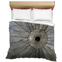 Rustic Wooden Table Bedding 68587811