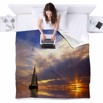 Sailing And Sunset Blankets 2025055