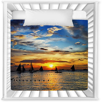 Sailing On Sunset. Boracay Island,Philippines Nursery Decor 47728573
