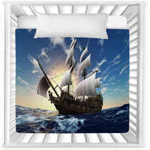 Sailing ship Nursery Decor 33953512