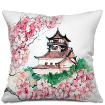 Sakura Pillows 50585379
