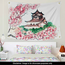 Sakura Wall Art 50585379