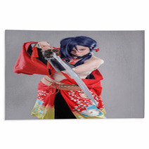 Samurai / Models Dressed In Their Favorite Heroes Rugs 92241764