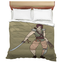 Samurai Warrior Bedding 85394418
