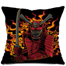 Samurai Warrior Pillows 57506116