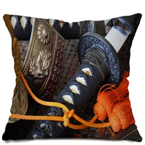 Samurai Weapons Pillows 49718102