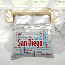 San Diego California Usa Bedding 86297740
