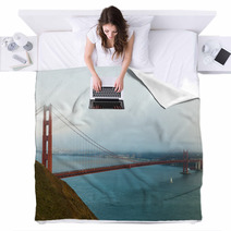 San Francisco Golden Gate Bridge Blankets 69976179