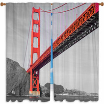 San Francisco Golden Gate Window Curtains 62465802