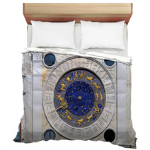 San Marco Zodiac Clock Bedding 76340423