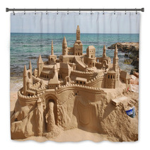 Sandcastle On The Beach Bath Decor 4800003