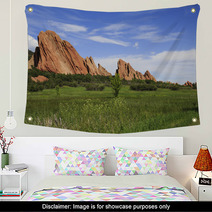 Sandstone Formation In Roxborough State Park In Colorado, USA Wall Art 67889693