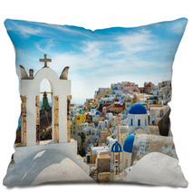 Santorini,Greece Pillows 65457690