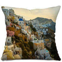 Santorini,Greece Pillows 65457859