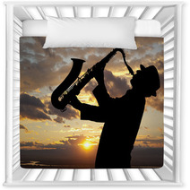 Saxophonist Nursery Decor 57216036
