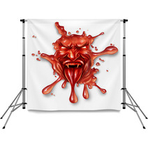 Scary Blood Backdrops 55478937