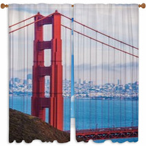 Scenic San Francisco Bay Window Curtains 71754754
