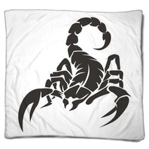 Scorpion Black Blankets 97233007