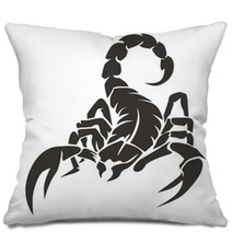 Scorpion Black Pillows 97233007