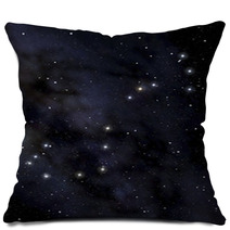 Scorpion Constellation In The Night Sky Pillows 69404750