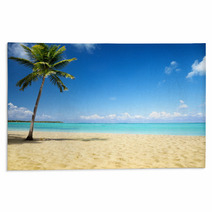 Sea And Coconut Palm Rugs 19725695
