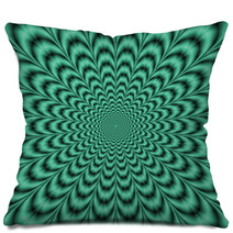 Sea Green Explosion Pillows 55309646