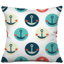 Sea Polka Dot. Seamless Pattern. Pillows 68150267