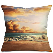 Sea Sunset Pillows 52249270
