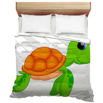 Sea Turtle Cartoon Bedding 60223984