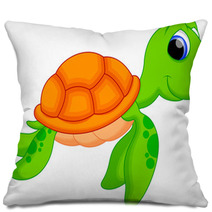 Sea Turtle Cartoon Pillows 60223984