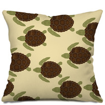Sea Turtles Pattern Pillows 48203016