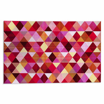 Seamless Abstract Geometric Triangle Pattern Rugs 56339527