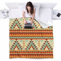 Seamless Aztec Pattern Blankets 42138575
