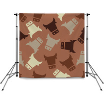 Seamless Background: Cow Backdrops 61132654