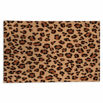 Seamless Background Of Leopard Fur Rugs 93373523