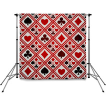 Seamless Background Playing Card Suits Backdrops 62934590