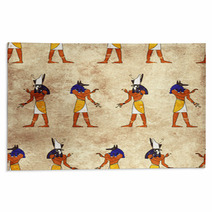Seamless Background With Egyptian Gods Images Rugs 59468130