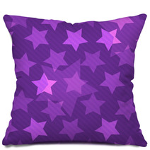 Seamless Background With Stars Pillows 64888603