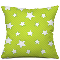 Seamless Background With Stars Pillows 64888604